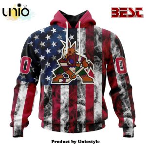 NHL Arizona Coyotes Special Design For Independence Day The Fourth Of July Hoodie