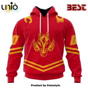 NHL Calgary Flames Special Two-tone Hoodie Design