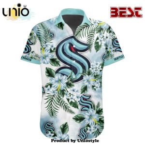 NHL Seattle Kraken Premium Design Hawaiian Button Shirt
