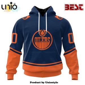 NHL Edmonton Oilers Special Two-tone Hoodie Design