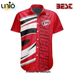 Custom NHL Carolina Hurricanes Special Design Button Shirt