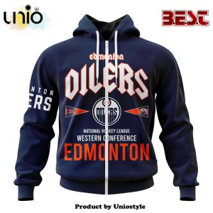 2024 NHL Edmonton Oilers Western Conference City Tour Hoodie