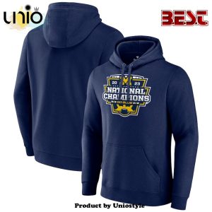 NCAA Michigan Wolverines Go Blue National Champions Hoodie