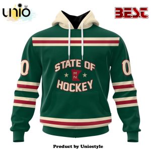 NHL Minnesota Wild Personalized Alternate Concepts Kits Hoodie