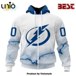 NHL Tampa Bay Lightning Special Whiteout Hoodie Design