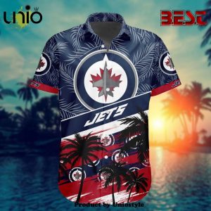 NHL Winnipeg Jets Special Design Hawaiian Button Shirt