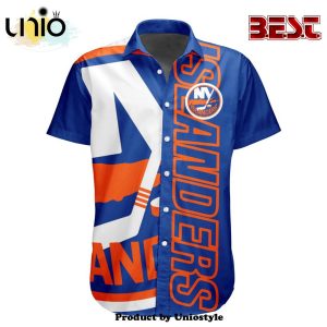 Custom NHL New York Islanders Special Design Button Shirt