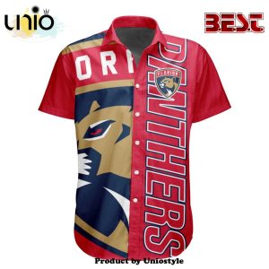 Custom NHL Florida Panthers Special Design Button Shirt