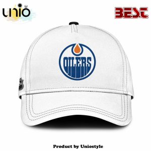Edmonton Oilers Hockey Champions Never Give Up White Hoodie, Jogger, Cap
