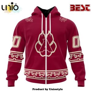 NHL Arizona Coyotes Special Two-tone Hoodie Design