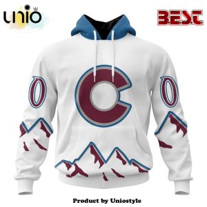 NHL Colorado Avalanche Special Whiteout Hoodie Design