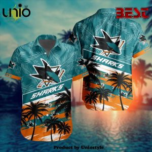 NHL San Jose Sharks Special Design Hawaiian Button Shirt