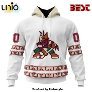 NHL Arizona Coyotes Special Whiteout Hoodie Design