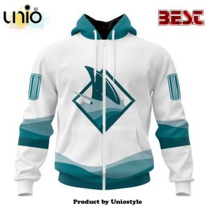 NHL San Jose Sharks Special Whiteout Hoodie Design