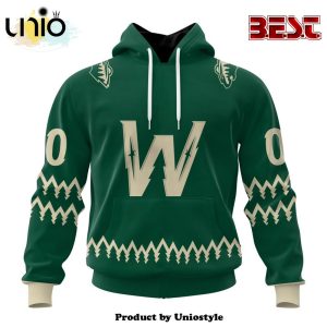 NHL Minnesota Wild Special Two-tone Hoodie Design