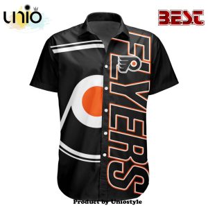 Custom NHL Philadelphia Flyers Special Design Button Shirt