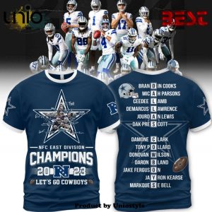 Dallas Cowboys Let’s Go Cowboys Football Champions Hoodie