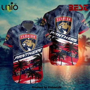 NHL Florida Panthers Special Design Hawaiian Button Shirt