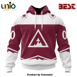NHL Colorado Avalanche Special Two-tone Hoodie Design