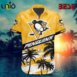 NHL Pittsburgh Penguins Special Design Hawaiian Button Shirt
