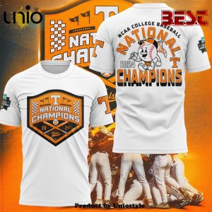 Tennessee Baseball Finals Champion 2024 Division White Shirt
