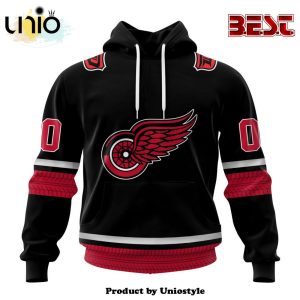 NHL Detroit Red Wings Personalized Alternate Concepts Kits Hoodie