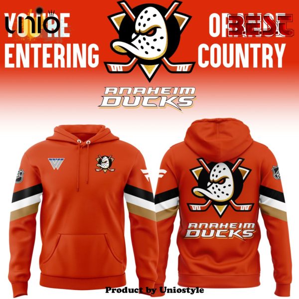 Anaheim Ducks Orange Country Hockey Champions Hoodie, Jogger, Cap
