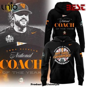 Tennessee Coach Tony Vitello National Of The Year Finals Champions Hoodie