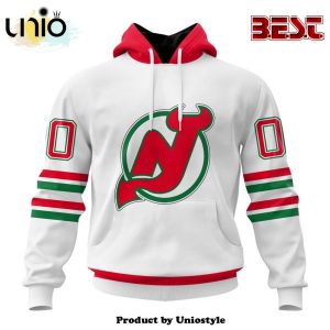 NHL New Jersey Devils Special Whiteout Hoodie Design