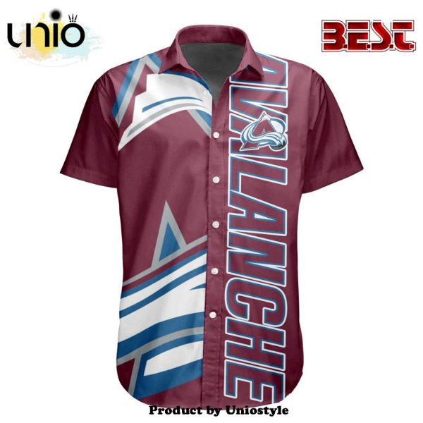 Custom NHL Colorado Avalanche Special Design Button Shirt