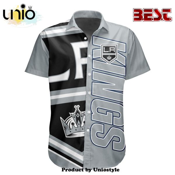 Custom NHL Los Angeles Kings Special Design Button Shirt