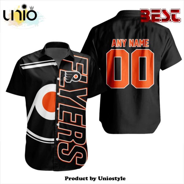 Custom NHL Philadelphia Flyers Special Design Button Shirt