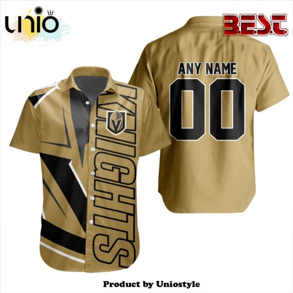 Custom NHL Vegas Golden Knights Special Design Button Shirt