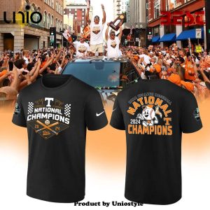 Special NCAA Tennessee Finals Champion 2024 Black T-Shirt, Cap