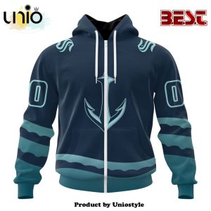 NHL Seattle Kraken Special Two-tone Hoodie Design