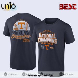 Tennessee Volunteers 2024 Finals Men’s Baseball Navy Hoodie