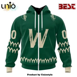 NHL Minnesota Wild Special Two-tone Hoodie Design