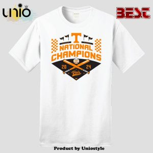 Tennessee Volunteers Baseball World Series White Finals Champions Shirt