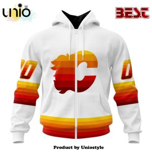 NHL Calgary Flames Special Whiteout Hoodie Design