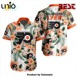 NHL Philadelphia Flyers Premium Design Hawaiian Button Shirt