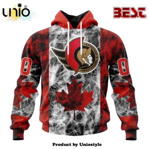 NHL Ottawa Senators Special Design For Canada Day Hoodie