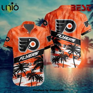 NHL Philadelphia Flyers Special Design Hawaiian Button Shirt
