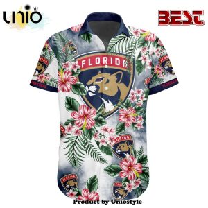 NHL Florida Panthers Premium Design Hawaiian Button Shirt