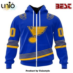 NHL St. Louis Blues Special Two-tone Hoodie Design