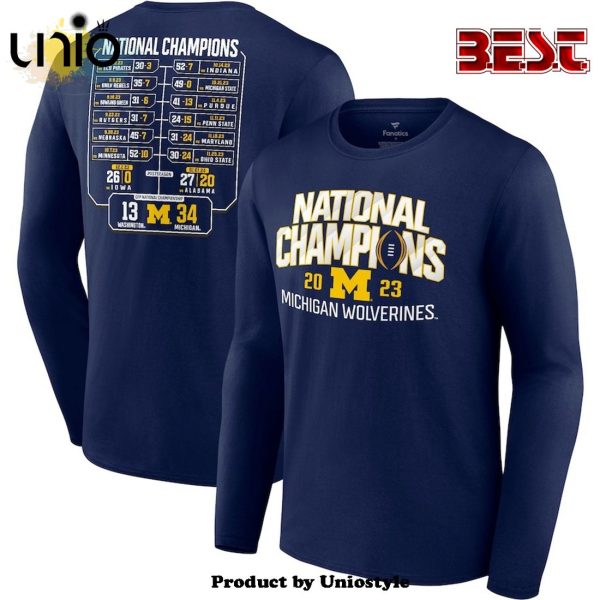 Michigan Wolverines NCAA National League Champions Shirt