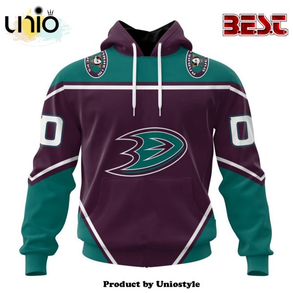 NHL Anaheim Ducks Personalized Alternate Concepts Kits Hoodie