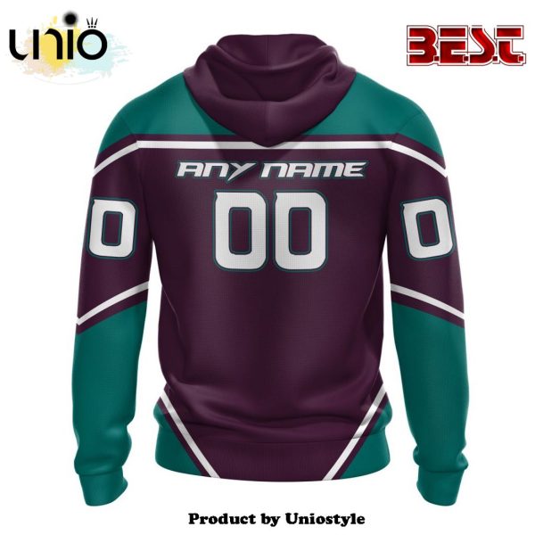 NHL Anaheim Ducks Personalized Alternate Concepts Kits Hoodie