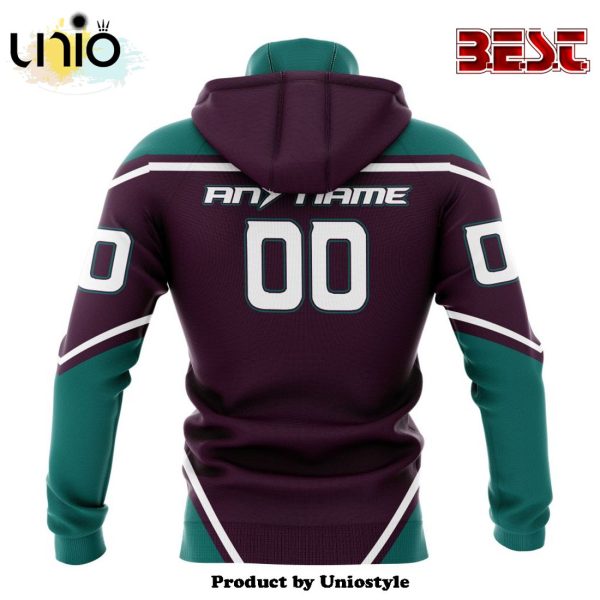 NHL Anaheim Ducks Personalized Alternate Concepts Kits Hoodie