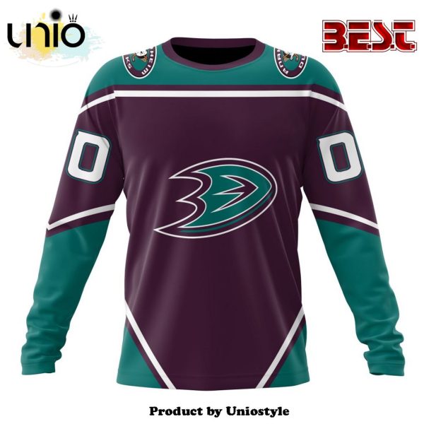 NHL Anaheim Ducks Personalized Alternate Concepts Kits Hoodie