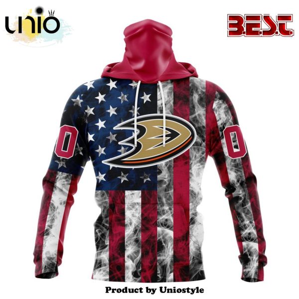 NHL Anaheim Ducks Special Design For Independence Day The Fourth Of July Hoodie